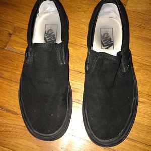 black vans